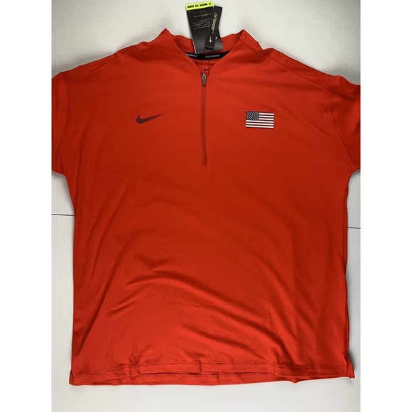 NWT Nike Women's Team USA Olympic Element 1/2-Zip Running Top Size Large (L) - Picture 5 of 12